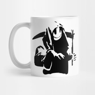 Happy Reaper Banksy Mug